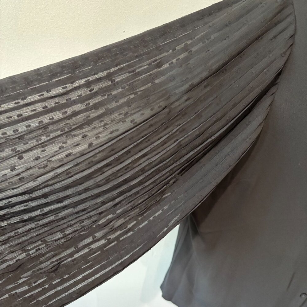 Express Black Button-Up Blouse - image 6